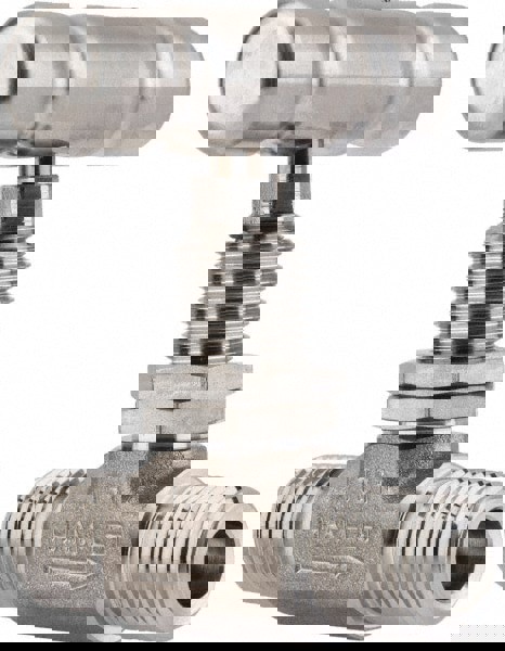 Needle Valve: T-Handle, Straight, 1/4